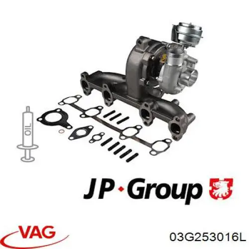 03G253016L VAG turbocompresor