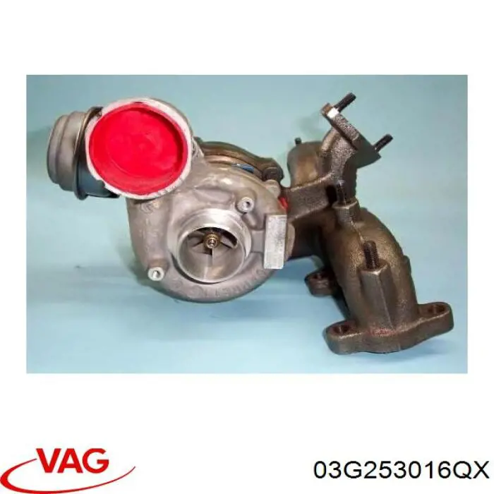 03G253016QX VAG turbocompresor