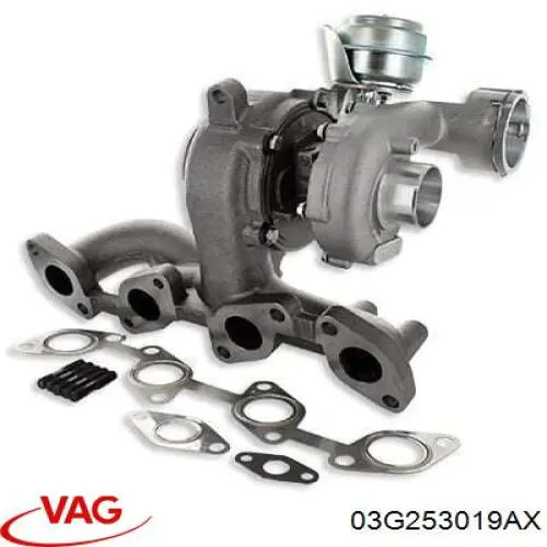 Turbocompresor VAG 03G253019AX precio, desde 174,97 EUR
