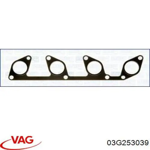 Junta colector escape VAG 03G253039 precio, desde 15,52 EUR