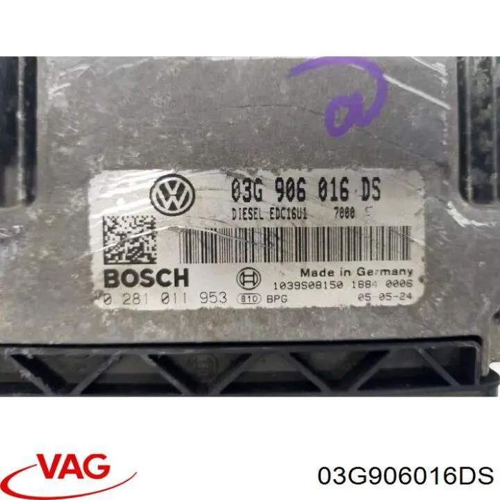Unidad de control del motor  VAG 03G906016DS precio, desde 187,31 EUR