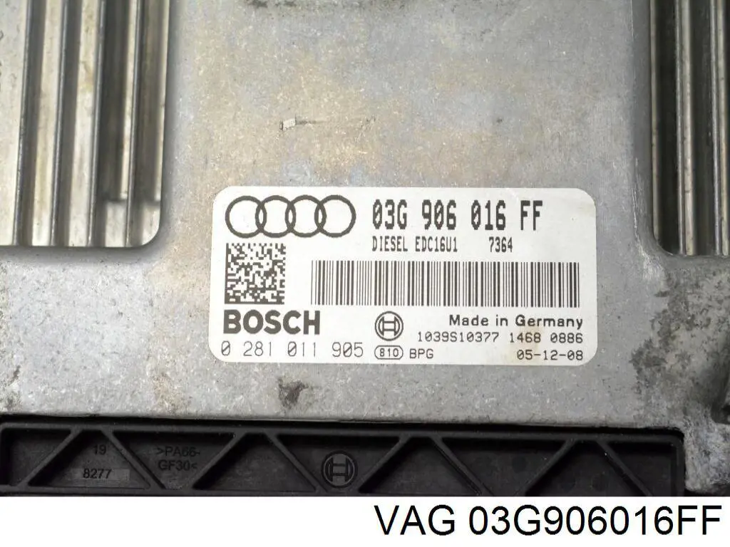Módulo de control del motor VAG 03G906016FF
