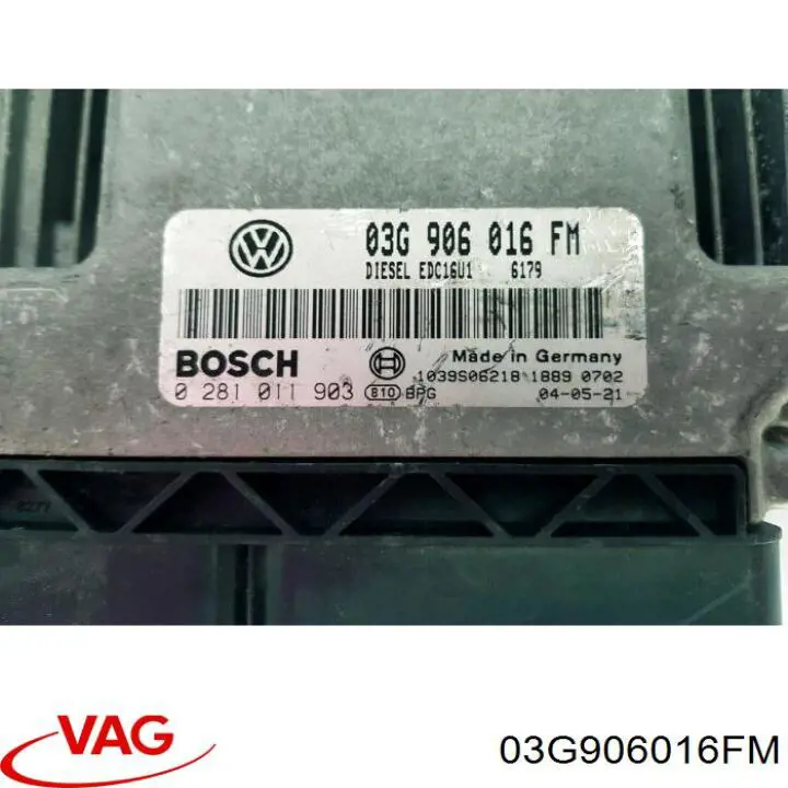 03G906016KC VAG Centralina Del Motor