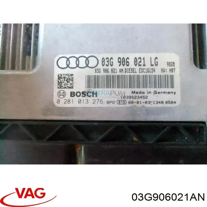 Unidad de control del motor  VAG 03G906021AN precio, desde 94,38 EUR
