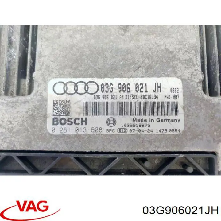 Unidad de control del motor  VAG 03G906021JH precio, desde 130,68 EUR