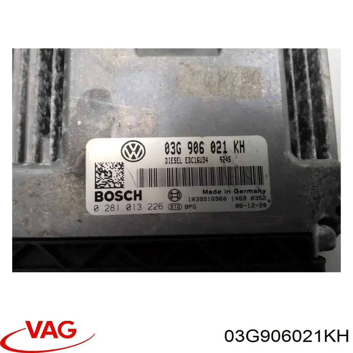 Unidad de control del motor  VAG 03G906021KH precio, desde 82,76 EUR