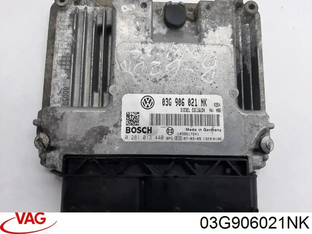 03G906021NK VAG centralina del motor / modulo de control del motor (ecu)