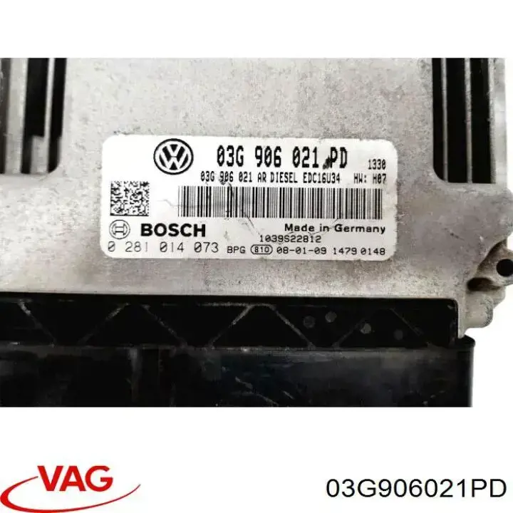 Módulo de control del motor VAG 03G906021PD