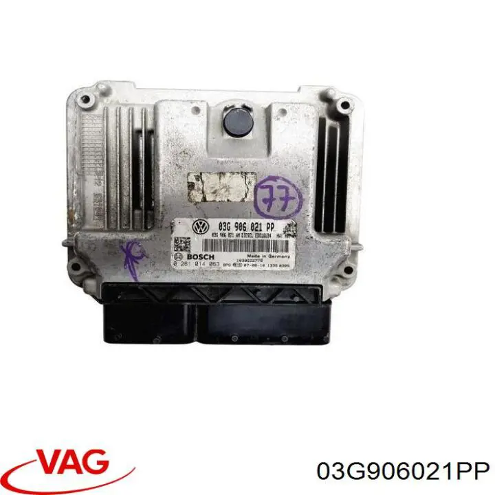 Unidad de control del motor  VAG 03G906021PP precio, desde 159,72 EUR