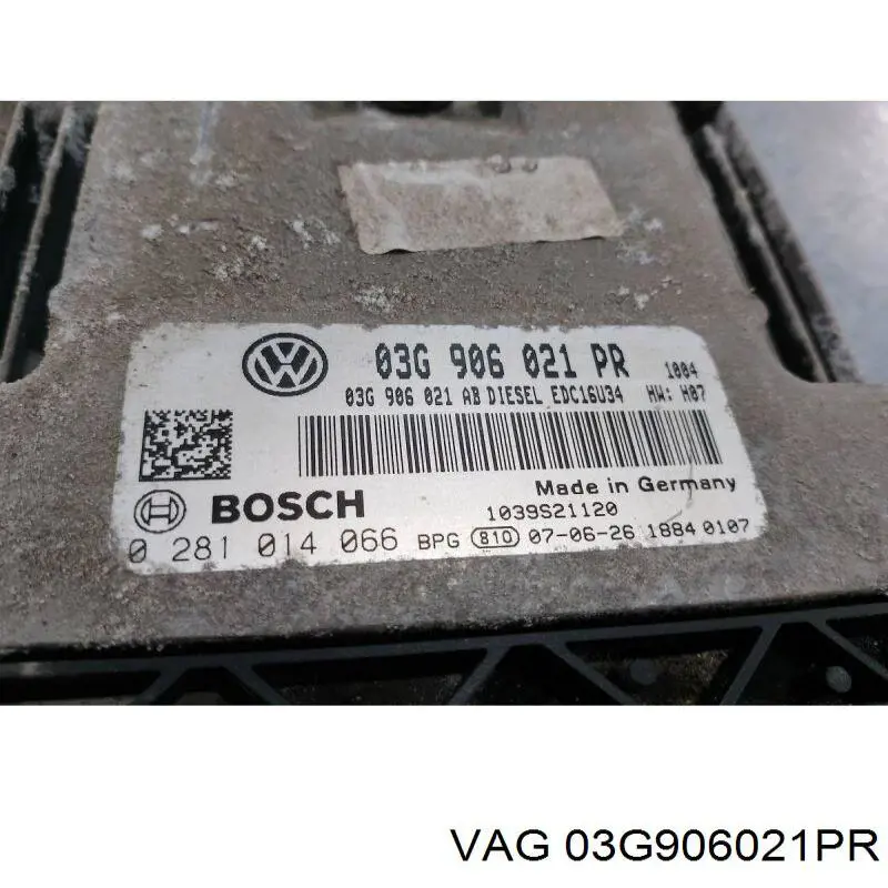 Unidad de control del motor  VAG 03G906021PR precio, desde 367,36 EUR