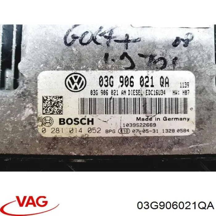 ECU 03G906021QA VAG
