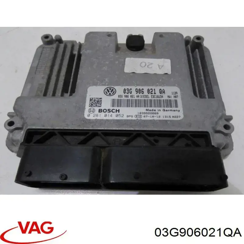 03G906021QA VAG centralina del motor / modulo de control del motor (ecu)