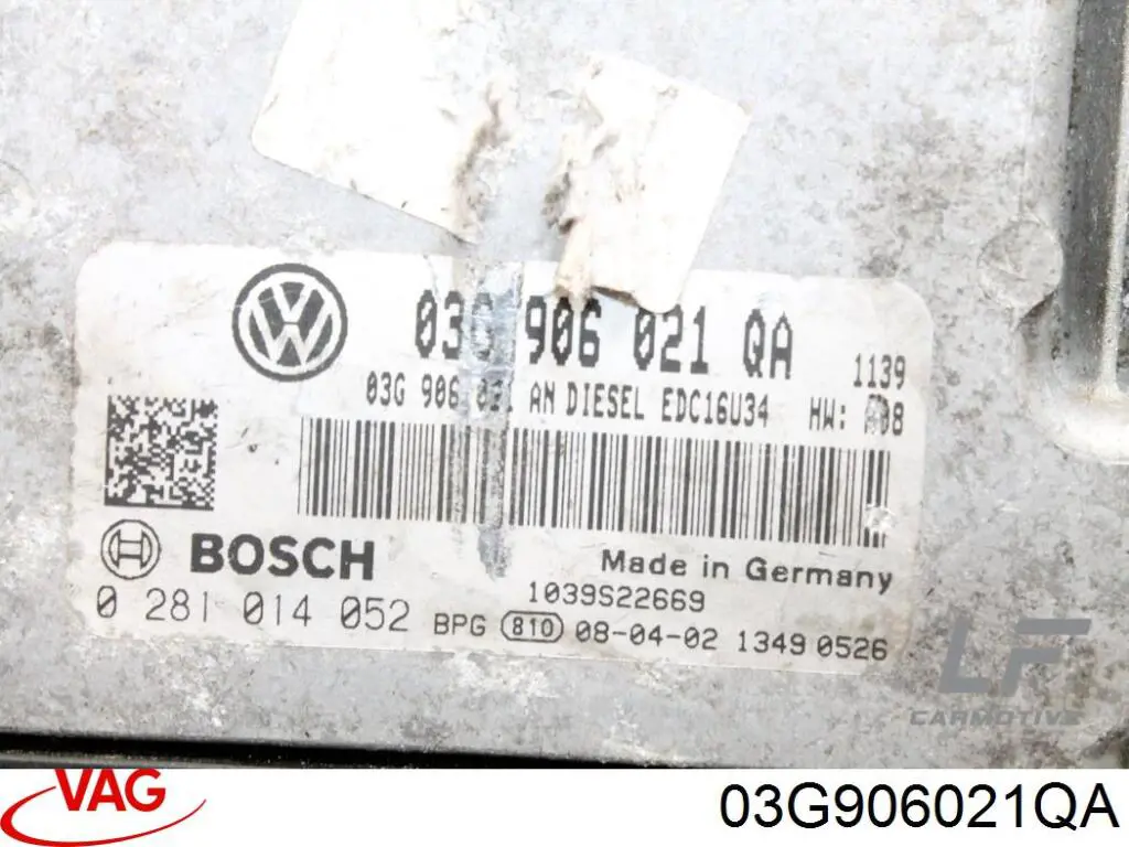 Comprar 03G906021QA VAG ECU