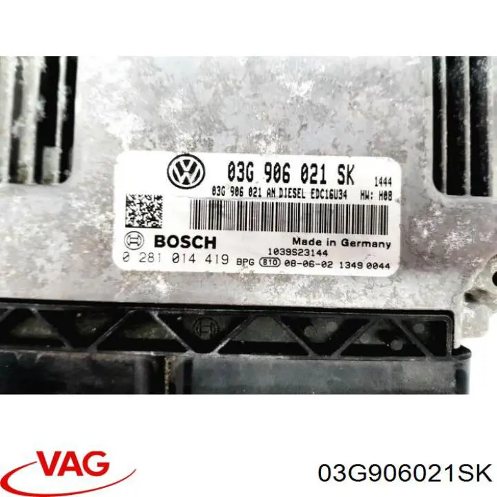 03G906021SK VAG Centralina Del Motor