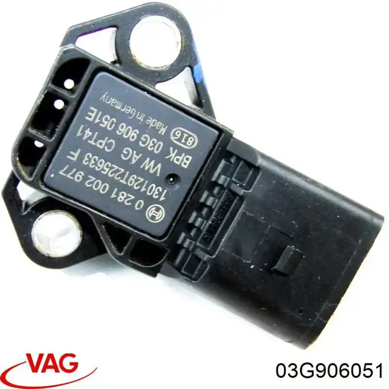 Sensor de presión de gases de escape VAG 03G906051 precio, desde 30,49 EUR
