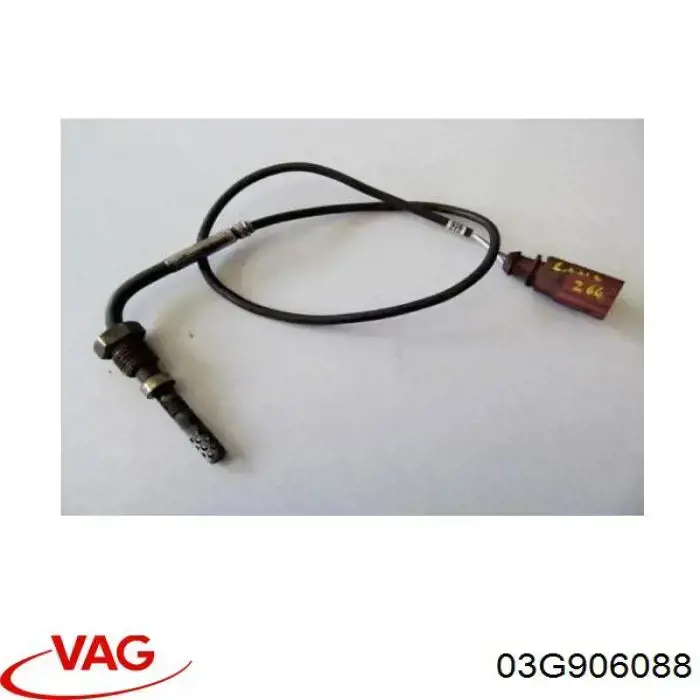 Sensor de temperatura de gases de escape antes del filtro de partículas 03G906088 VAG