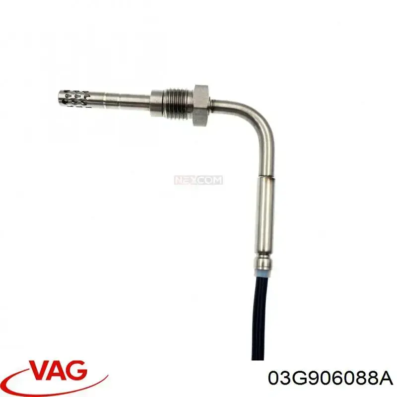Sensor de temperatura de gases de escape antes de la turbina 03G906088A VAG