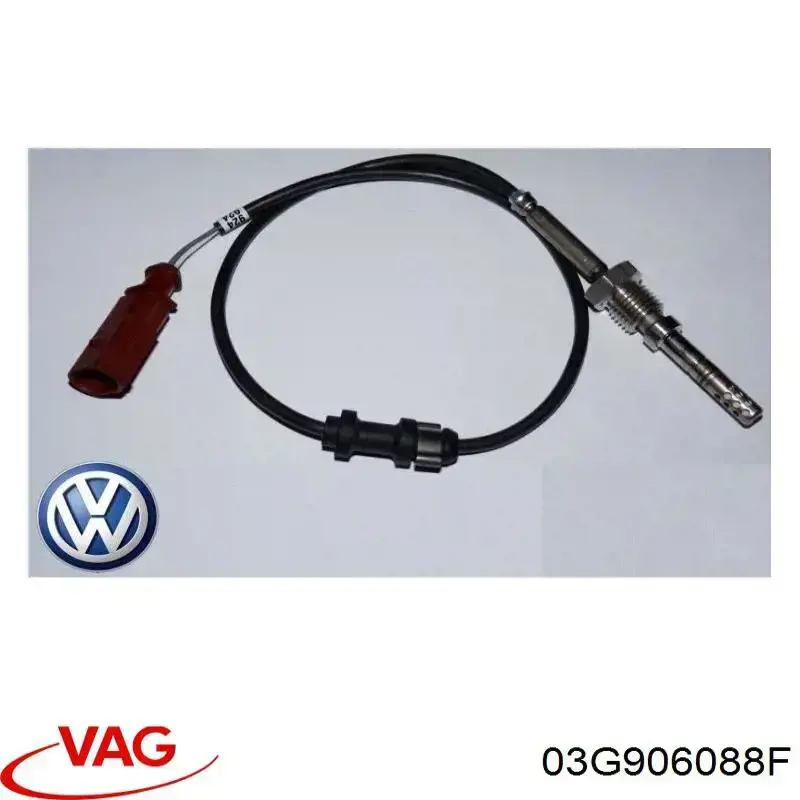 Sensor de temperatura de gases de escape después del filtro de partículas 03G906088F VAG