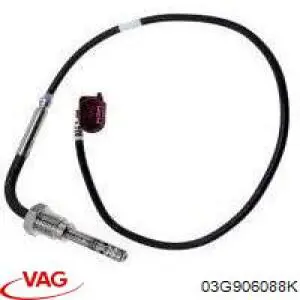 Sensor de temperatura de gases de escape antes del filtro de partículas VAG 03G906088K