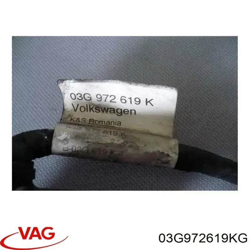 Mazo de cables del compartimiento del motor 03G972619KG VAG