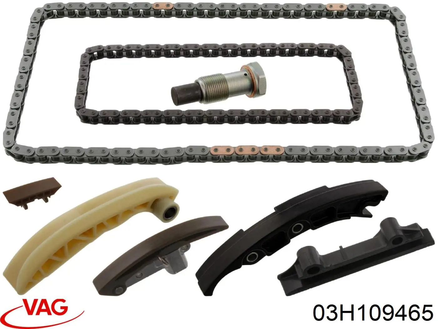 Comprar 03H109465 VAG Cadena del árbol intermedio