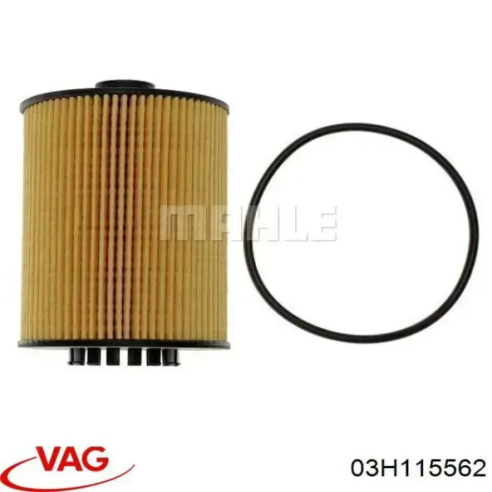 03H115562 VAG Filtro aceite