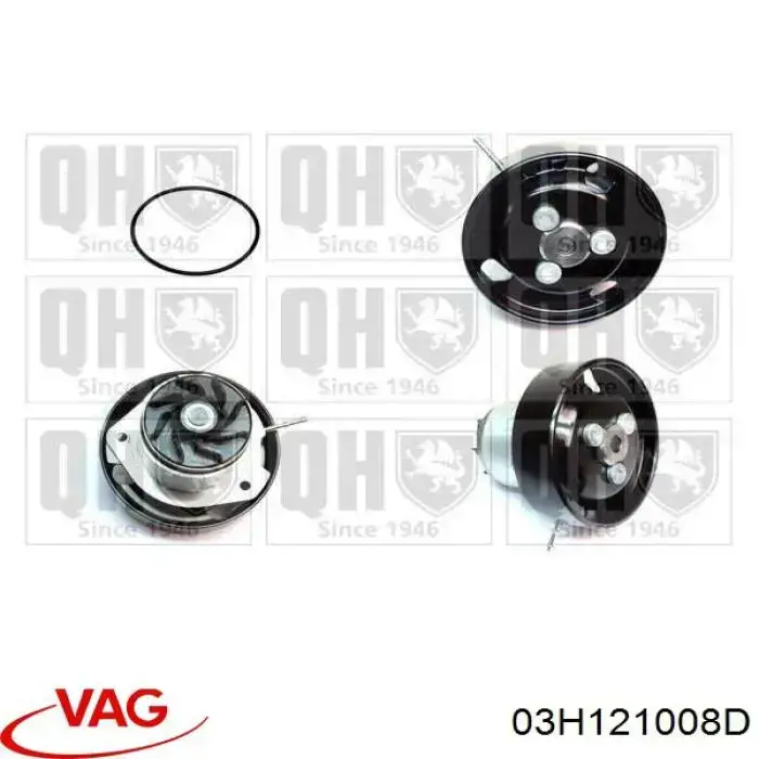 Bombeadora de agua VAG 03H121008D precio, desde 94,56 EUR