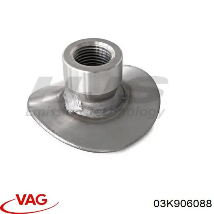 Sensor de temperatura de gases de escape antes de la turbina VAG 03L906088CQ