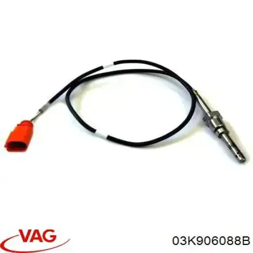 Sensor de temperatura de gases de escape después del filtro de partículas VAG 03K906088B precio, desde 55,34 EUR