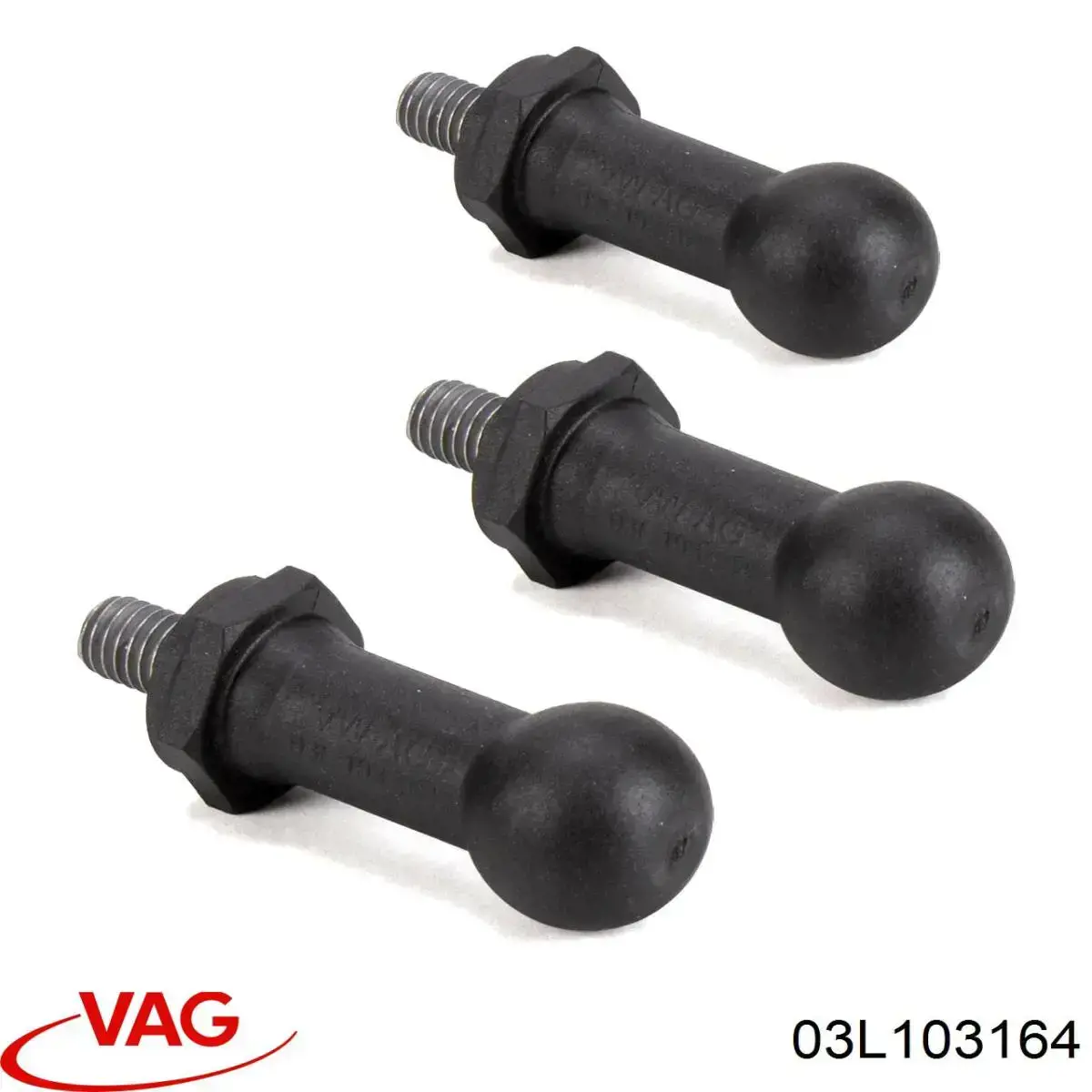 Cojín de la tapa decorativa del motor 038103164 VAG