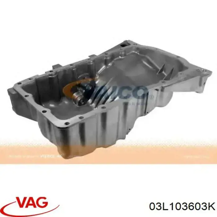 Cárter de aceite del motor VAG 03L103603K precio, desde 440,98 EUR