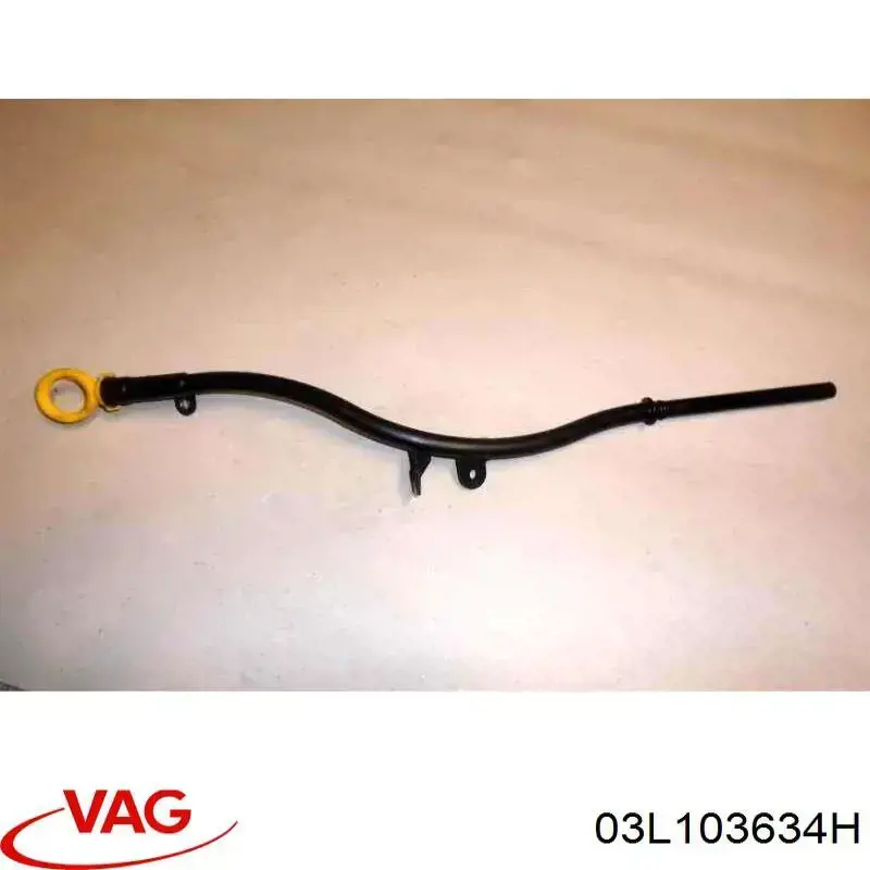 03L103634H VAG embudo, varilla del aceite, motor