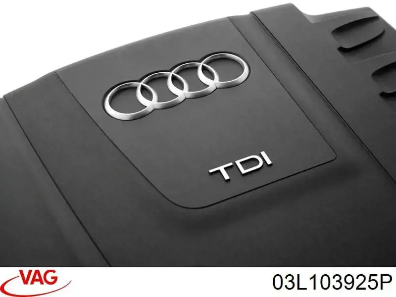 03L103925P VAG Tapa del motor decorativa