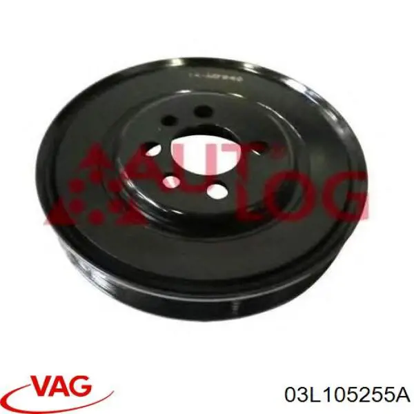 Polea del cigüeñal VAG 03L105255A precio, desde 127,31 EUR