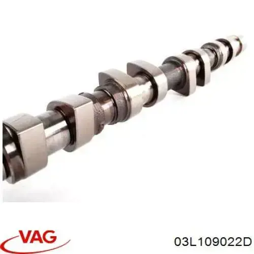 Árbol de levas escape VAG 03L109022D