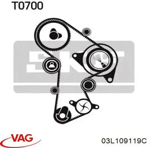 03L109119C VAG correa distribucion