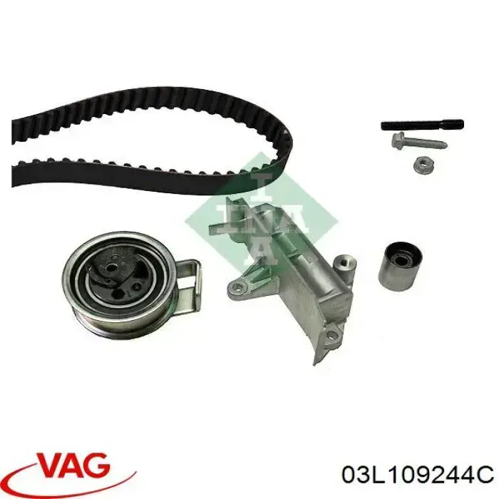 03L109244C VAG Polea tensora intermedio de correa dentada