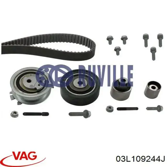 Rodillo intermedio de correa dentada VAG 03L109244J