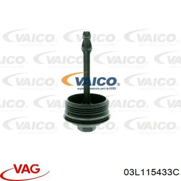 Tapa del filtro de aceite 03L115433C VAG