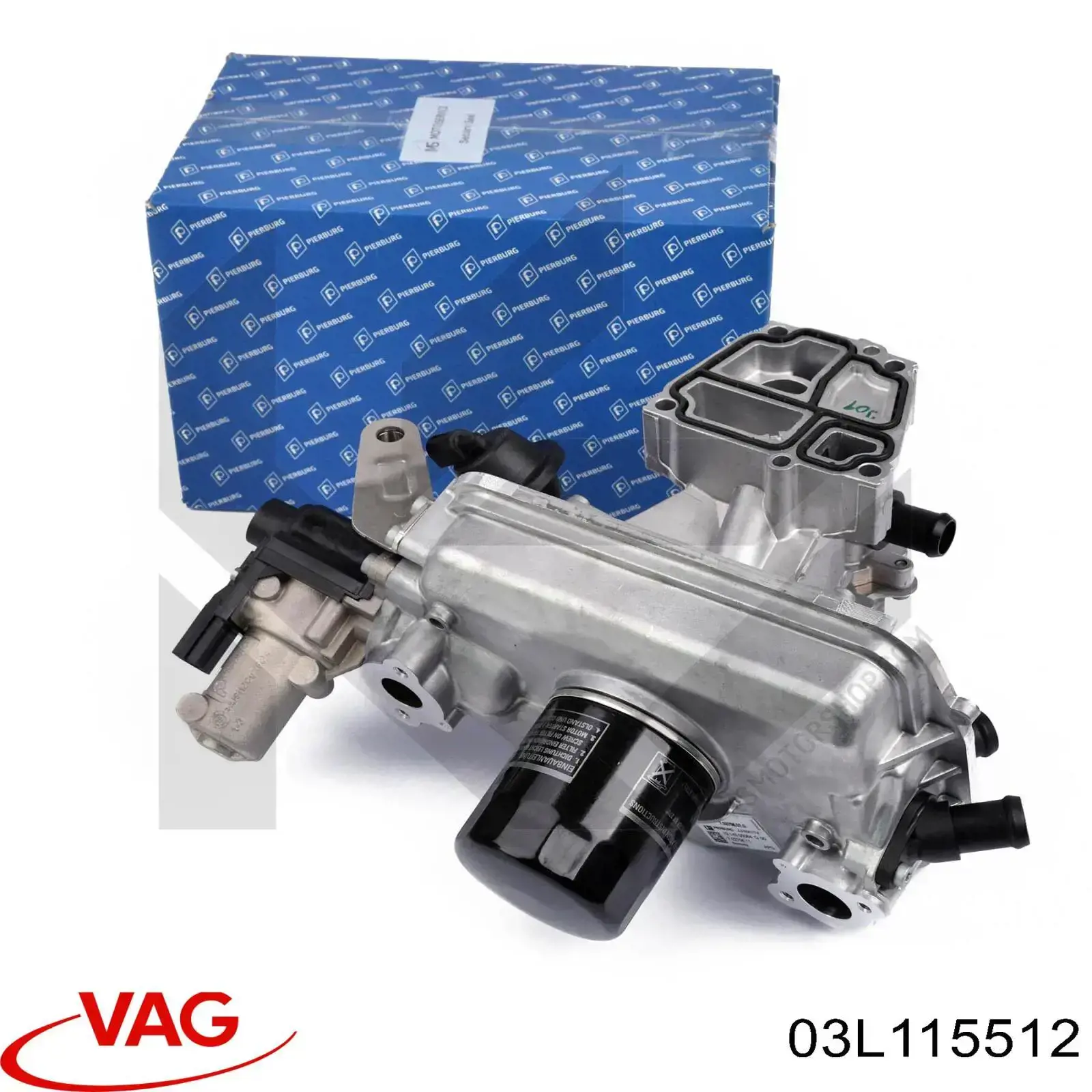 Comprar 03L115512 VAG Enfriador de recirculación de gases de escape EGR