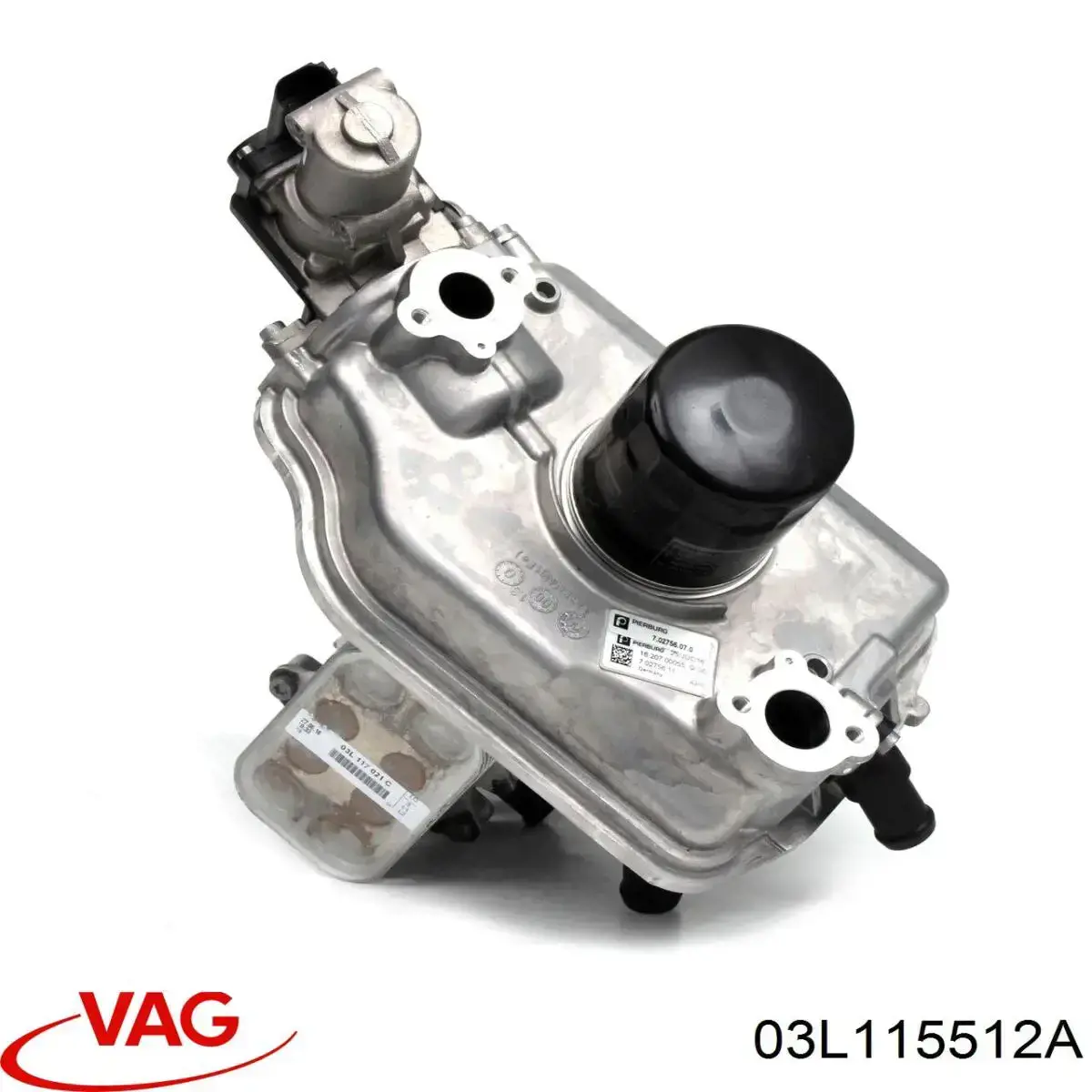 Enfriador de recirculación de gases de escape EGR VAG 03L115512A precio, desde 506,81 EUR