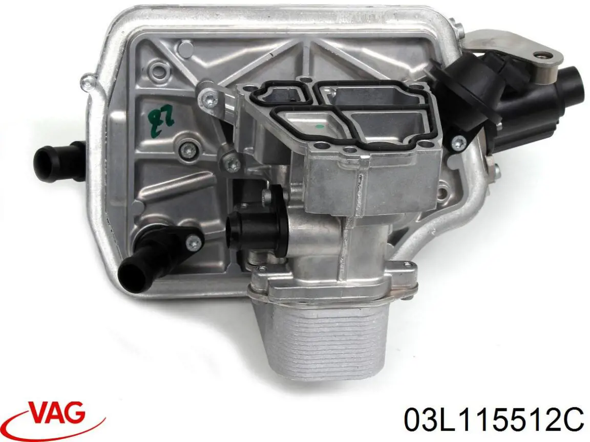 Enfriador de recirculación de gases de escape EGR VAG 03L115512C precio, desde 376,63 EUR