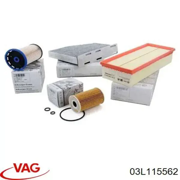 Filtro de aceite VAG 03L115562 precio, desde 4,41 EUR