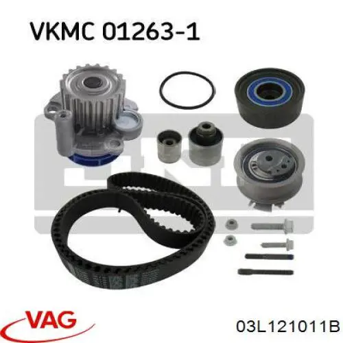 Motor de agua VAG 03L121011B