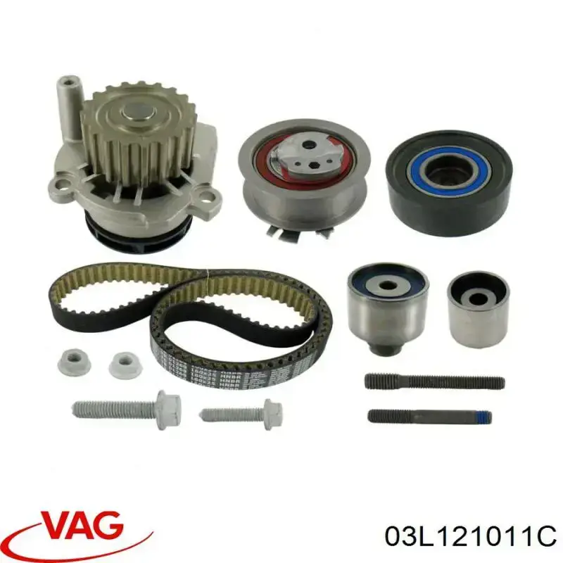 Motor de agua VAG 03L121011C