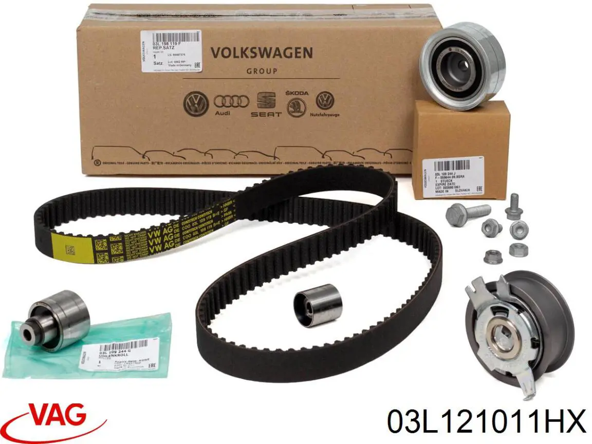 03L121011HX VAG Bomba refrigerante coche