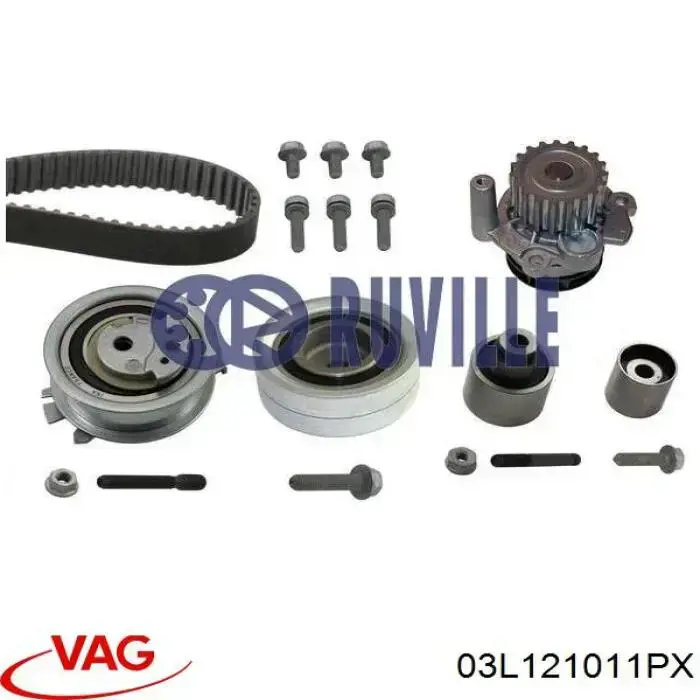 Comprar 03L121011PX VAG Bomba de agua para motor