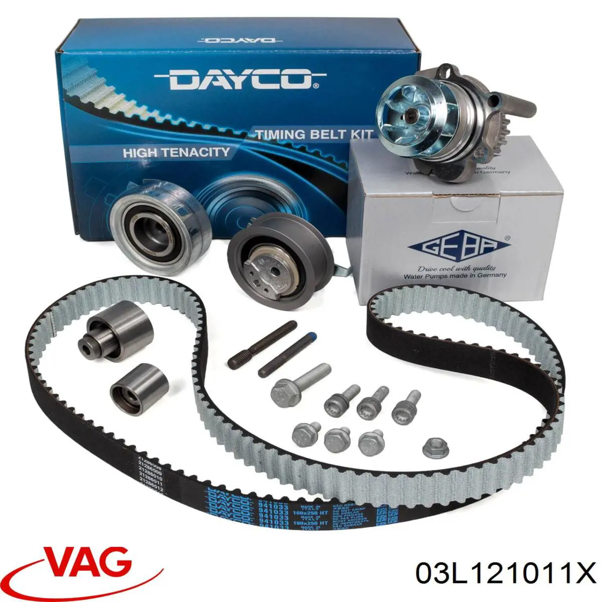 Motor de agua VAG 03L121011X