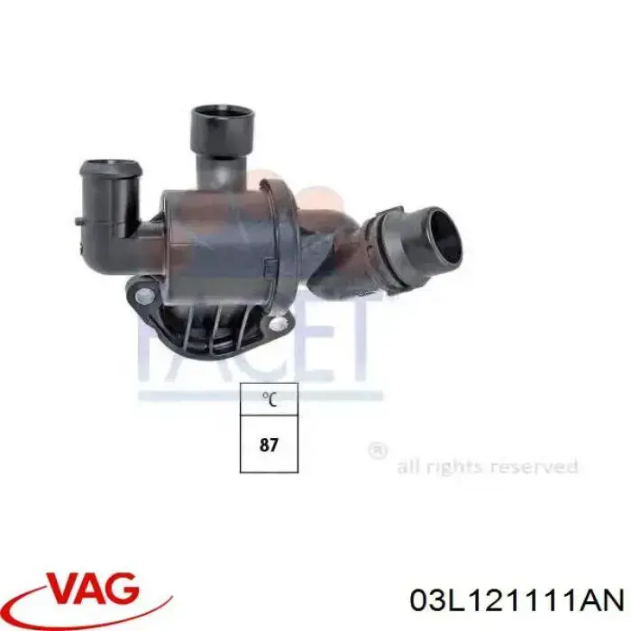 Comprar 03L121111AN VAG Caja de termostato