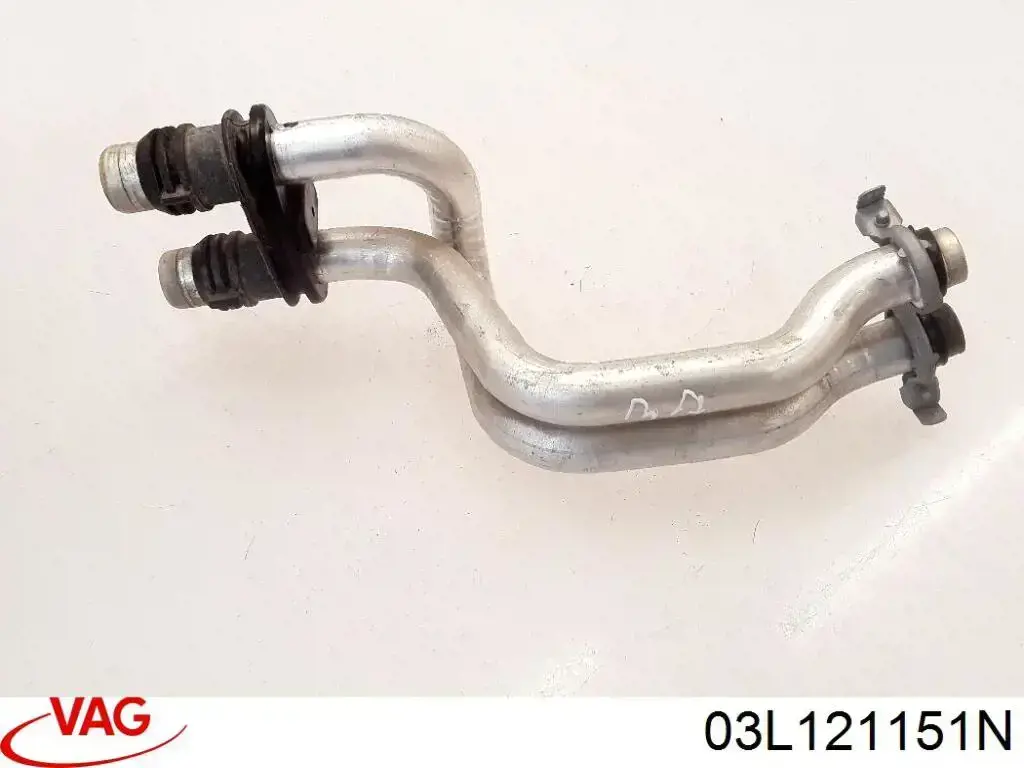 03L121151N VAG Manguera doble del radiador de la calefacción